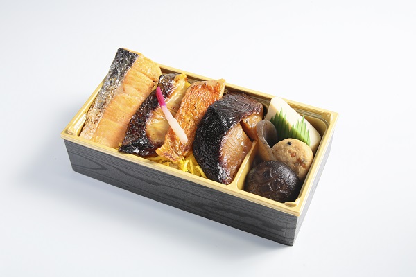 4種の焼魚海苔弁当　2,484円