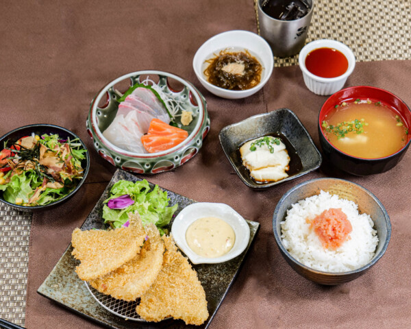 魚政定食（揚げ物）1,200円（税込1,320円）